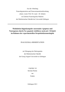 Faim2 - eDiss - Universit&auml;t G&ouml;ttingen