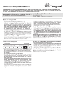 Key Investor Information