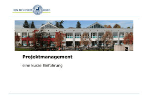 Projektmanagement