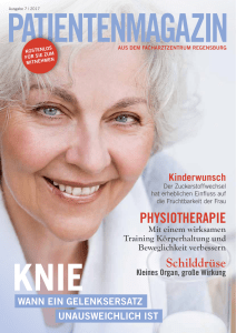 physiotherapie - Facharztzentrum Regensburg