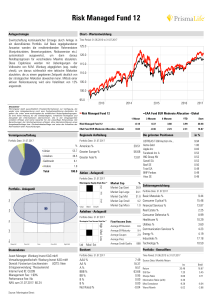 Risk Managed Fund 12