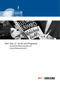 Christliches Menschenbild und Soziale