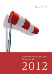 Sturmdokumentation 2012 Deutschland
