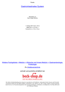 Gastrointestinales System - ReadingSample - Beck-Shop