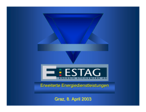 Erweiterte Energiedienstleistungen Graz, 8. April