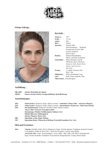 curriculum vitae