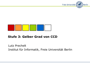 Stufe 3: Gelber Grad von CCD - Institut f&uuml;r Informatik
