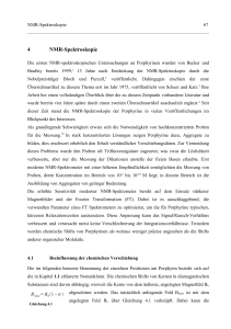 Die ersten NMR-spektroskopischen - diss.fu