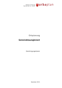 Gemeindebaureglement