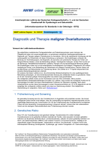 032-035 Diagnostik und Therapie maligner Ovarialtumoren