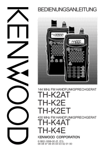 TH-K2AT TH-K2E TH-K2ET TH-K4AT TH-K4E