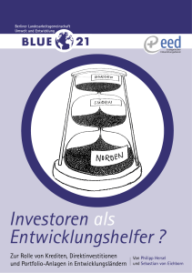 Investoren als Entwicklungshelfer