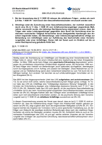 HVBG-INFO Erfassungsmaske Urteile