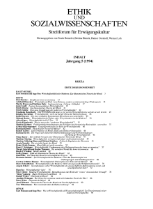 Normbefolgung und Optimierung.