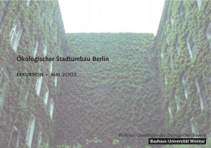 Exkursionsführer 2002 - Ökologischer Stadtumbau Berlin