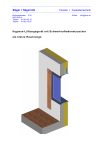 Stäger + Nägeli AG Fenster + Fassadentechnik Hygiene