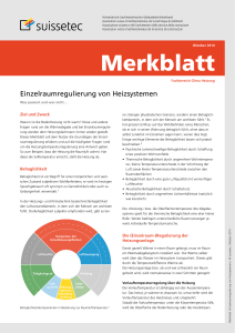 Merkblatt - Suissetec