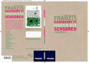 FRANZIS Raspberry Pi Maker Kit Sensoren