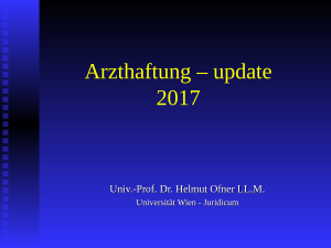 H&uuml;ftprothesen rechtliche Aspekte