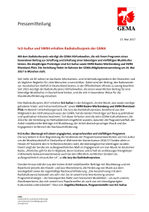 Pressemitteilung