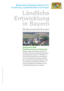 Dokumentation Staatspreis 2009 - Dorferneuerung und