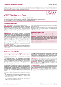 VPV Wachstum Fund