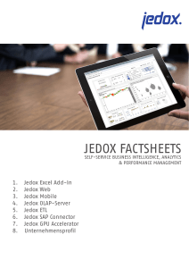 jedox factsheets