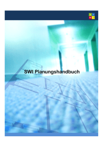 Microsoft PowerPoint - SWI Planungshandbuch_W - SWI