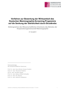 Verfahren zur Bewertung der Wirksamkeit des