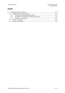 Inhalt - Informatik Uni-Leipzig