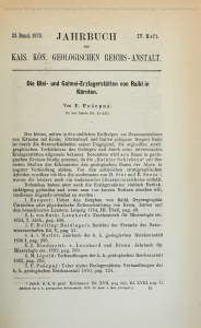 Jahrbuch der Kais. Kn. Geologischen Reichs