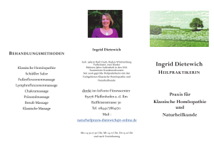 Ingrid Dietewich - inFORM Pfaffenhofen