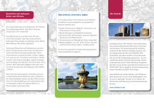 &Uuml;bersichtlich, informativ, digital Geschichte zum Anfassen