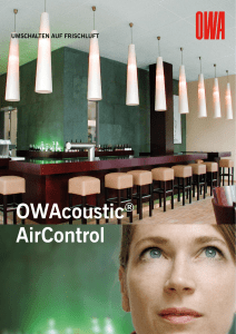 OWAcoustic® Aircontrol