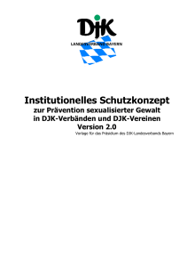 Institutionelles Schutzkonzept - DJK