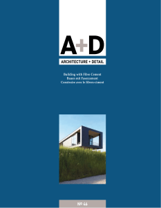 Building with Fibre Cement Bauen mit Faserzement