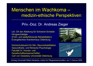 Folien zum Vortrag - Dr. med. Andreas Zieger