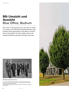 Mit Umsicht und Aussicht Blue Office, Bochum - astec Klima