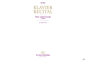 klavier recital