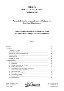 Gr&uuml;ne Welt-Charta