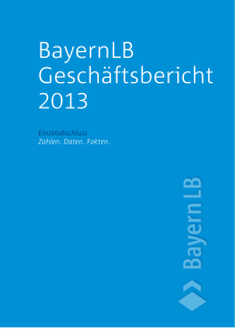 BayernLB Geschäftsbericht 2013