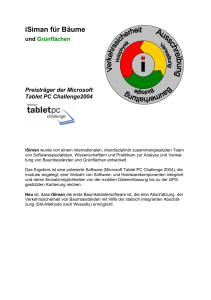 iSiman f&uuml;r B&auml;ume