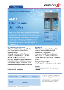 Produktdatenblatt downloaden - Aramark Refreshment Services