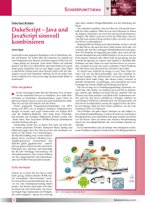 DukeScript – Java und JavaScript sinnvoll