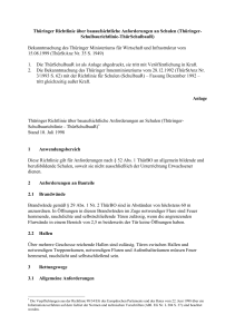 Thüringer- Schulbaurichtlinie