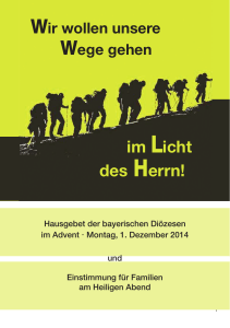 im Licht des Herrn!