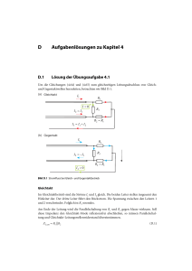 D Aufgabenlösungen zu Kapitel 4