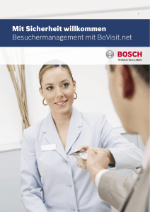 RZ_Brosch&uuml;re Bosch.indd - Bosch Security Systems