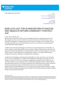 barclays legt für schweizer privatanleger eine