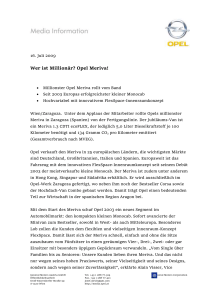 Opel Media Information